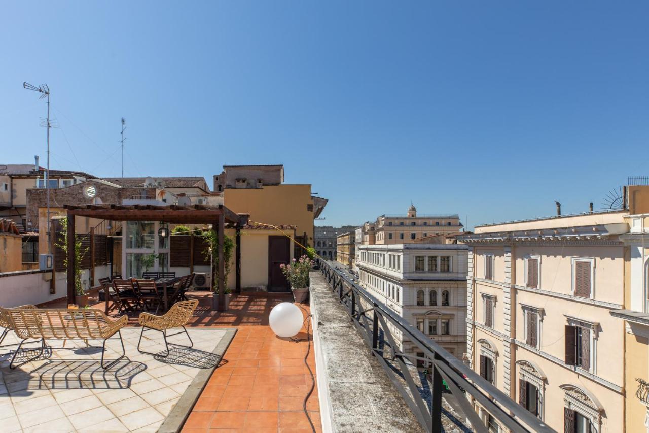 דירות רומא Iflat Monti Penthouse Panoramic View מראה חיצוני תמונה