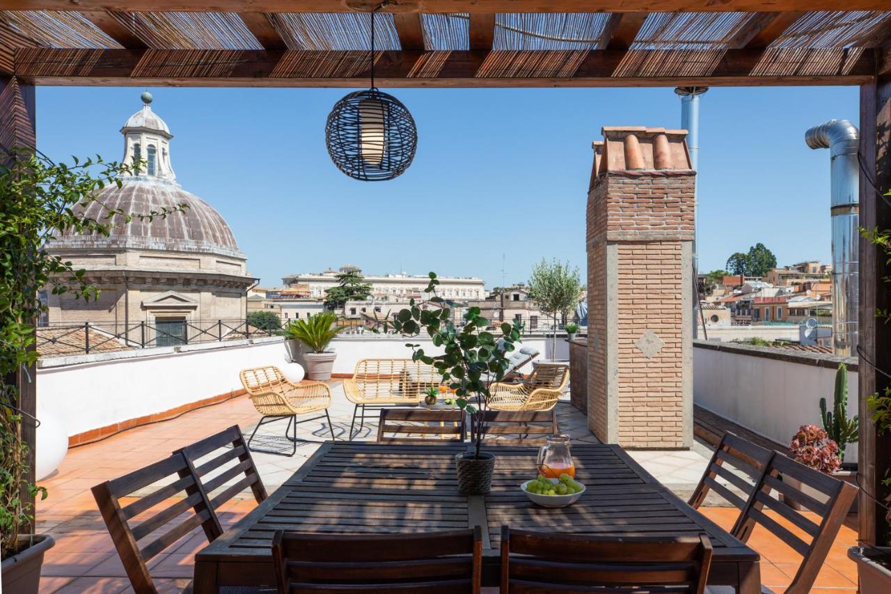 דירות רומא Iflat Monti Penthouse Panoramic View מראה חיצוני תמונה