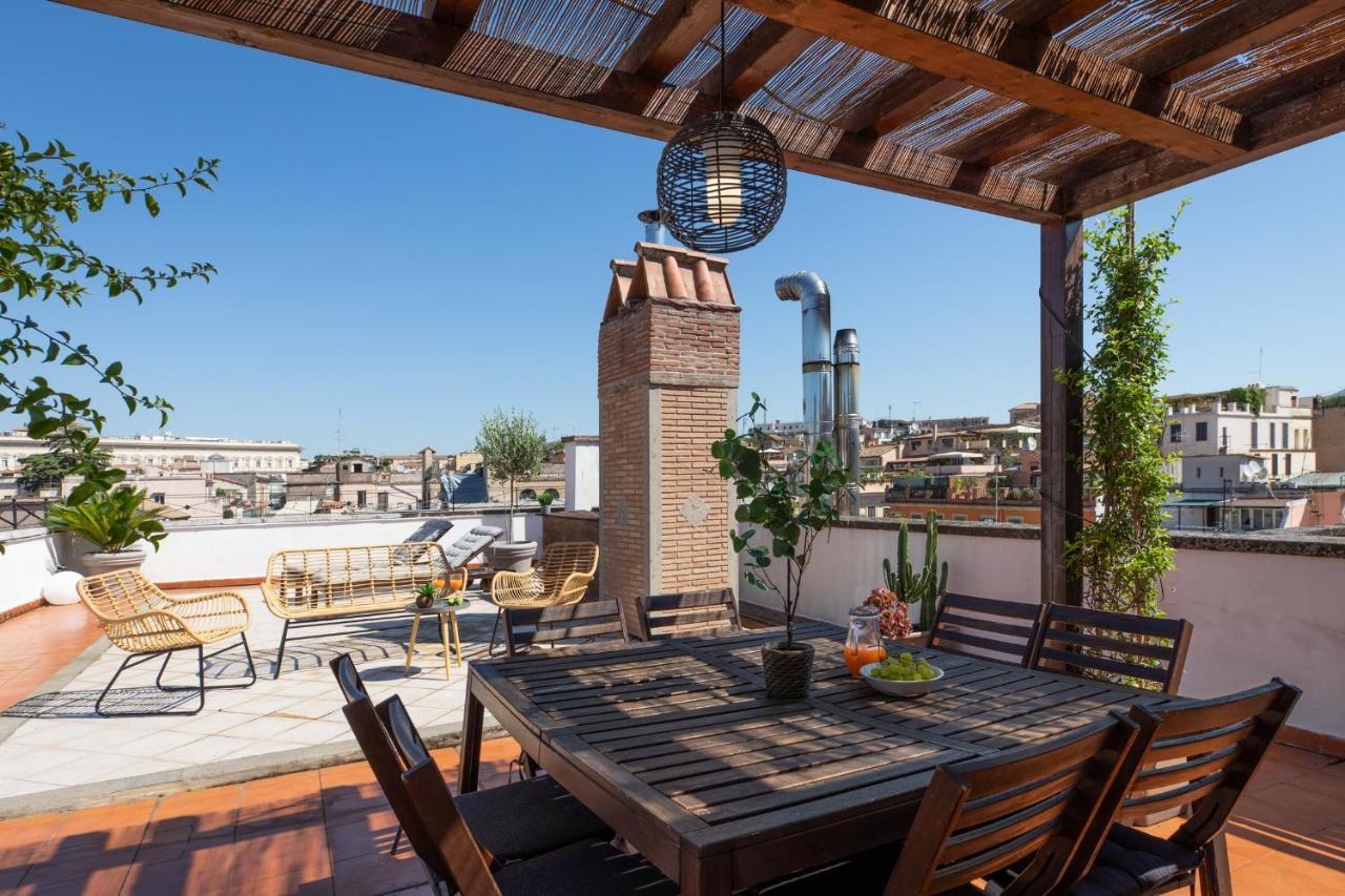 דירות רומא Iflat Monti Penthouse Panoramic View מראה חיצוני תמונה